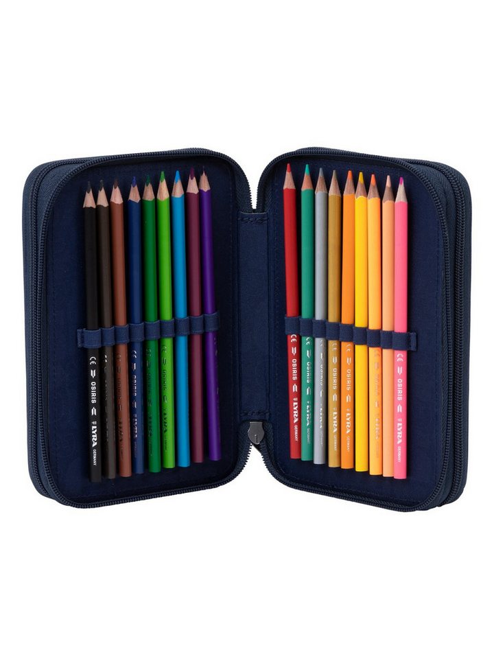 ergobag Federmäppchen Maxi Mäppchen, (1-tlg), mit Stiften befüllt Bild 3