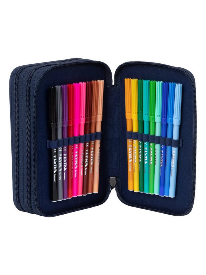 ergobag Federmäppchen Maxi Mäppchen, (1-tlg), mit Stiften befüllt Bild 4