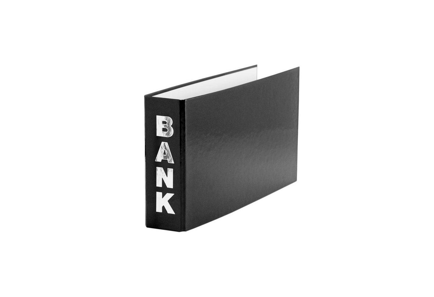 Livepac Office Bankordner Bankordner / 140x250mm / für Kontoauszüge / Farbe: schwarz