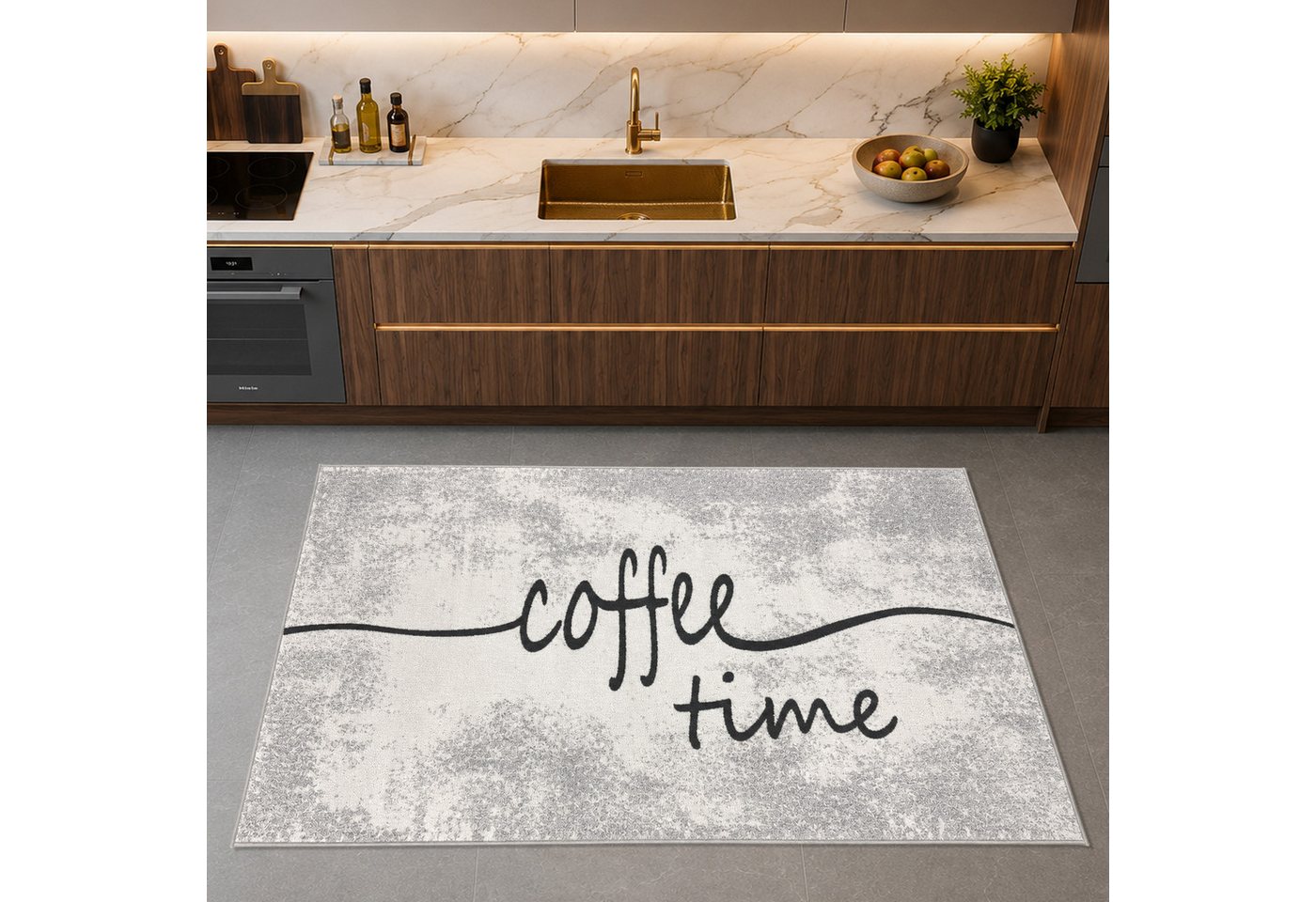 Carpetia Küchenläufer Robuste Küchenläufer, rechteckig, Höhe: 5 mm, großflächiges Küchendesign, gummierte rutschfeste Rückseite Bild 2
