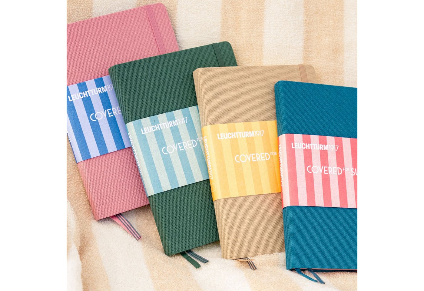 Leuchtturm1917 Notizbuch Medium A5 Hardcover Covered for Sunshine Atlantic Dotted