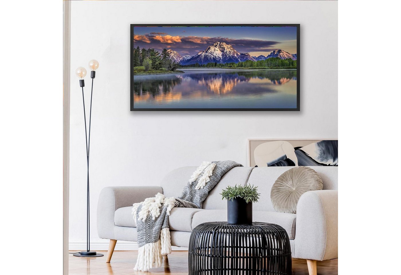 LuxusKollektion Malen nach Zahlen Malen nach Zahlen Landschaft XXL 80x40cm (1-St) Bild 3