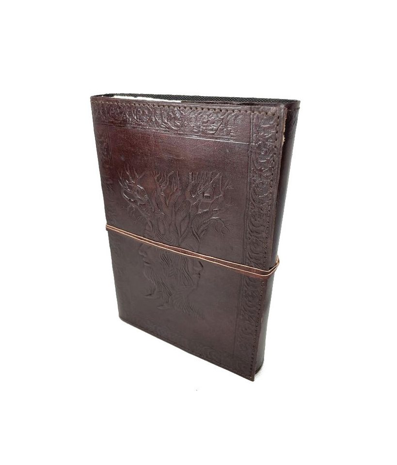 ROOGU Skizzenbuch Notizbuch Skizzenbuch [L] Leder Vintage Retro Handmade Indien Bild 2