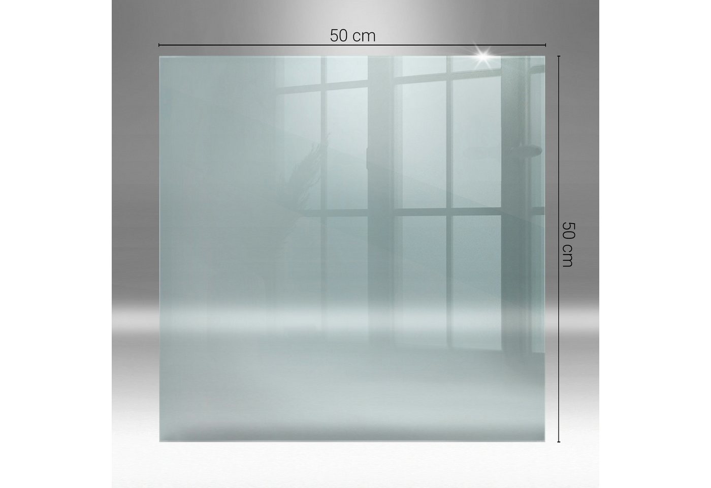 Decormat Bodenschutzplatte Glas-Schutzplatte für Kaminofen – Bodenschutzplatte aus Glas Bild 3