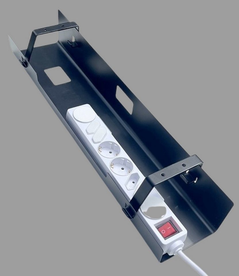 STECKEL Steckdosenblende STECKEL® Steckdosenabdeckungen – Euro & Schuko im Set wählbar, (Sparset, 8 tlg., Sparset), Staubschutz, Spritzschutz für Steckdosenleisten mit Euro-Stecker Bild 3
