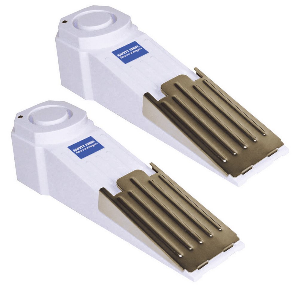KH Security Türstopper kh security Alarm-Türstopper 2-er Set, weiß, 100185set2
