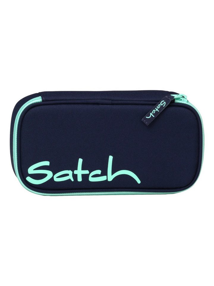 Satch Federmäppchen Schlamperbox, (1-tlg), inklusive Geodreieck und Stundenplan