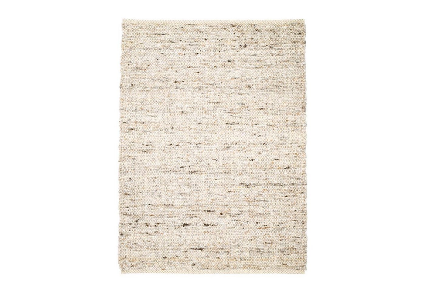 TaCa Home Wollteppich Handweb Woll-Teppich Neuseeland, rechteckig, Höhe: 10 mm, Sand Multi - 70 x 240 cm Bild 5