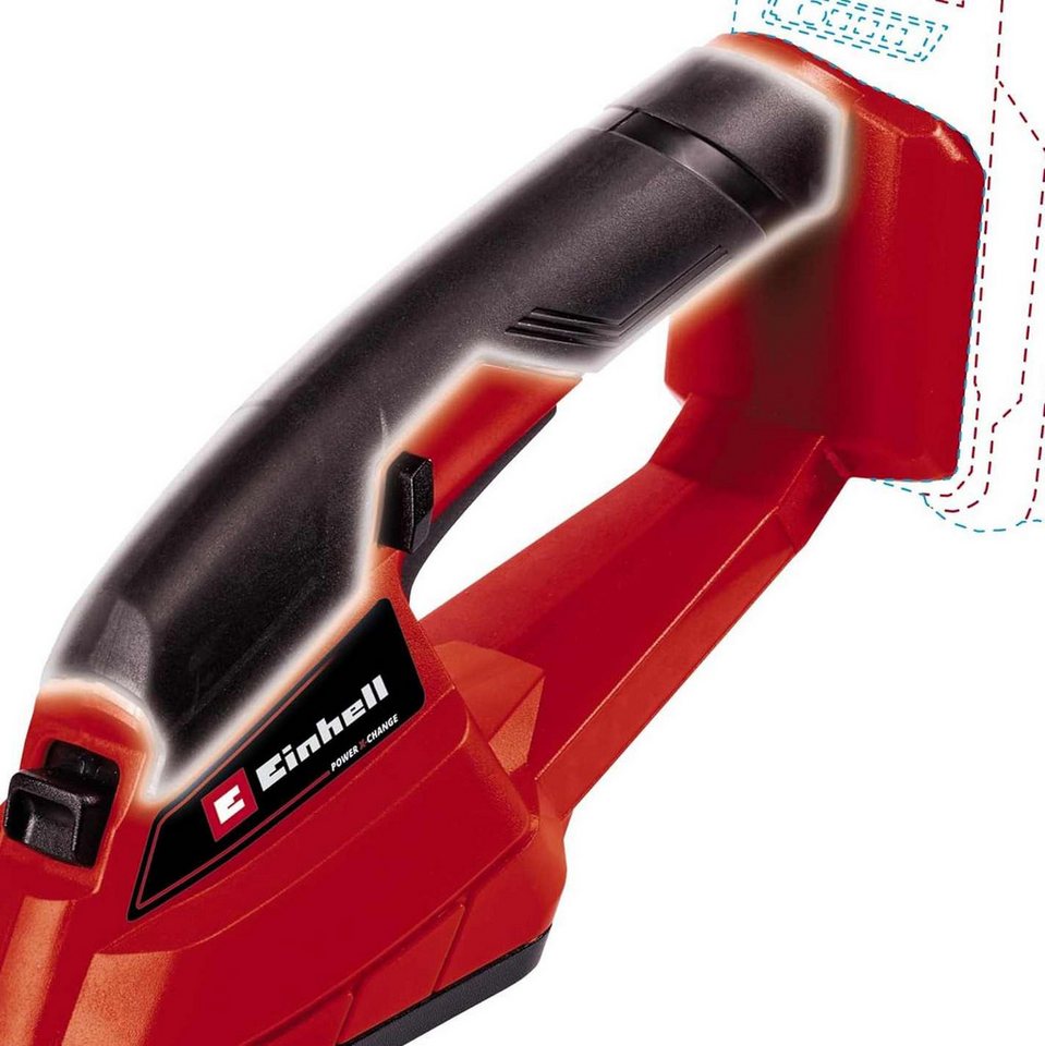 Einhell Akku-Gras- und Strauchscherenset Strauchschere GC-CG 18 Li- 18 V mit 2.5 Ah Akku + Ladegerät Bild 4