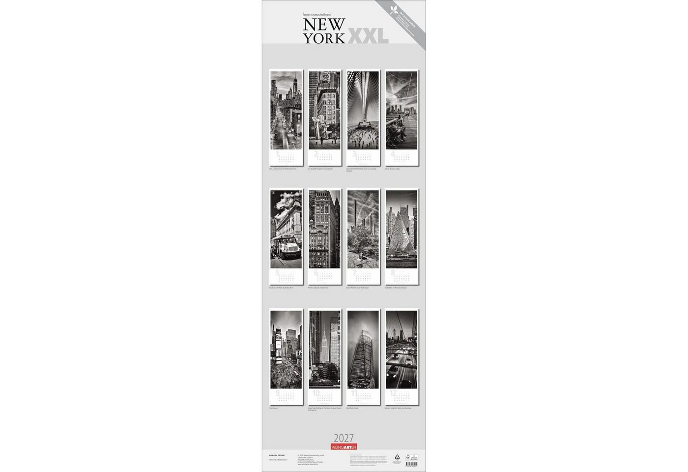 Wandkalender New York XXL Kalender 2027 Bild 2