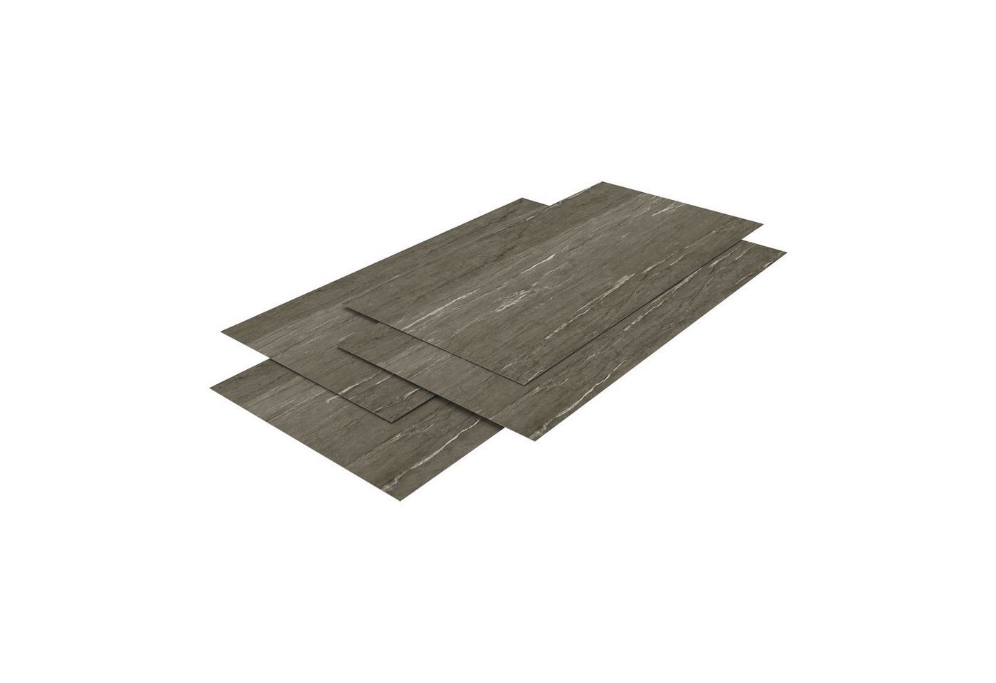 neu.haus Duschrückwand, (Set, 16-tlg), Wandpaneel »Bladel« 120 x 60 cm Ash Grey Bild 2