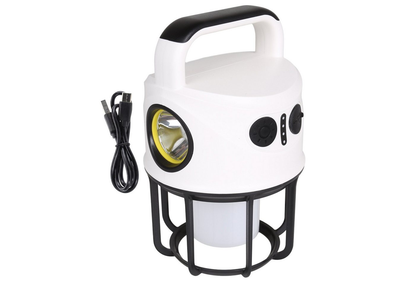Sarcia.eu LED Laterne LED Campinglampe mit Akku, dimmbar, mit Stroboskopfunktion