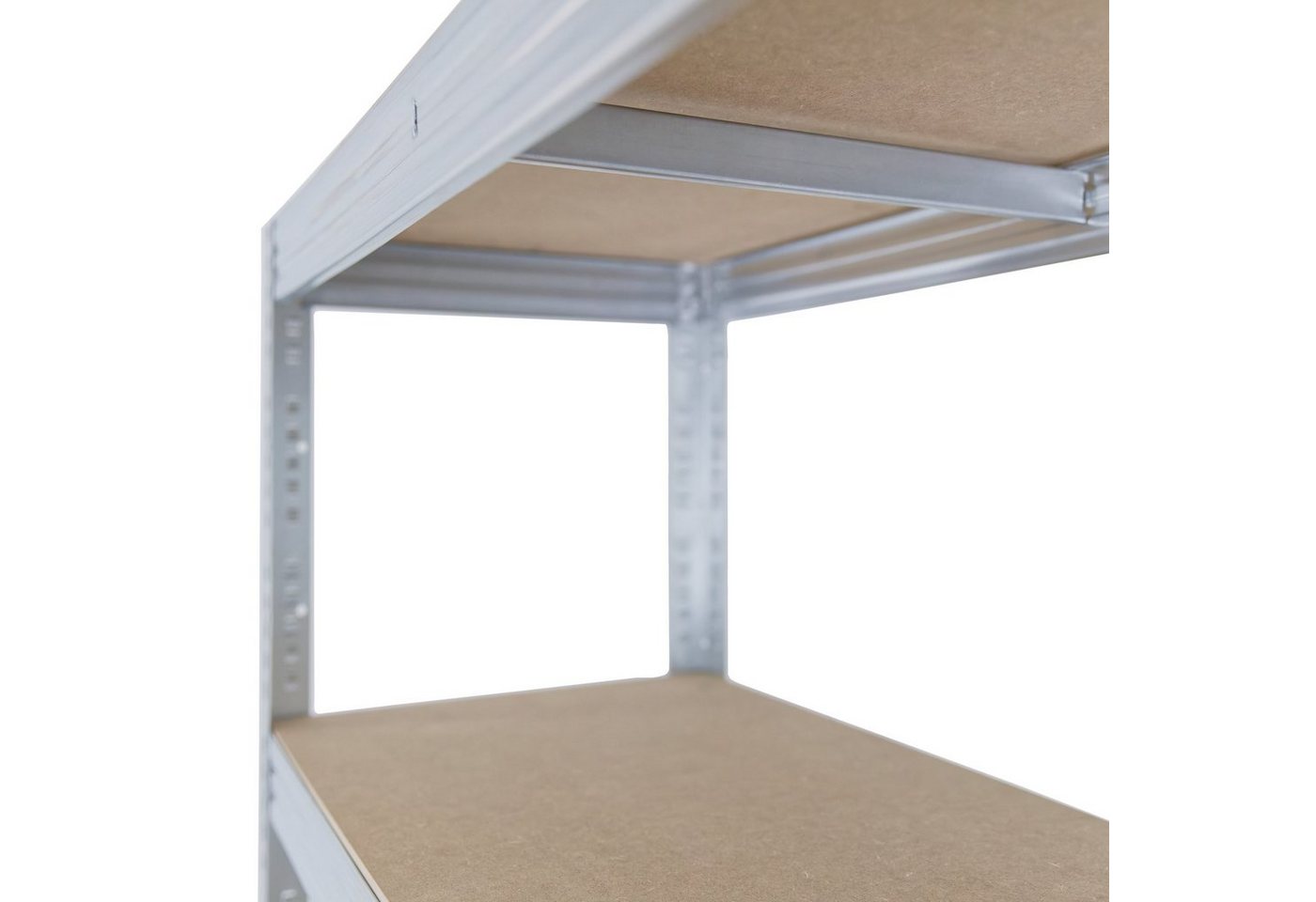shelfplaza Schwerlastregal PROFI, 90x70x30cm verzinkt, 3 Böden, Werkstattregal oder Lagerregal Bild 3