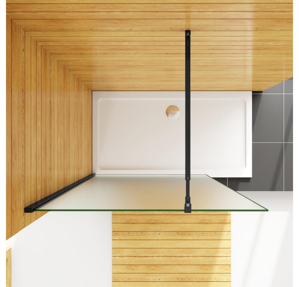 AICA Duschwand H:200cm 10mm ESG Milchglas Sicherheitsglas Walk in Dusche, Einscheibensicherheitsglas,Sicherheitsglas, Milchglas Bild 5