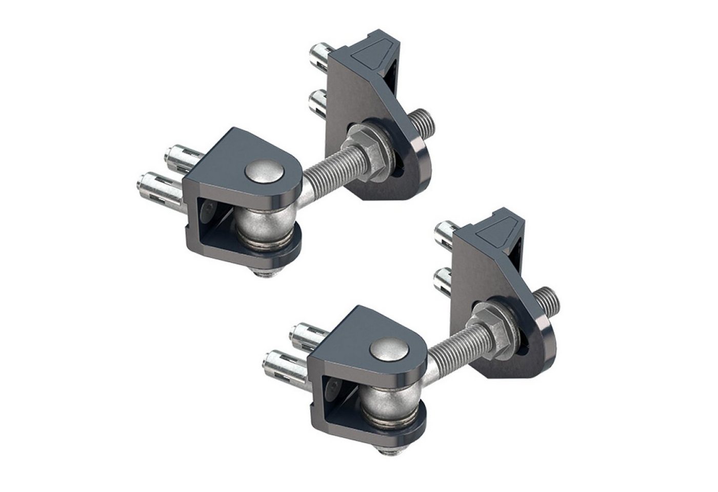 LOCINOX Torbeschlag 1 Paar Torbänder zum Anschrauben BOLTONHD-4D-16-QF für Tore bis 200 kg Bild 3