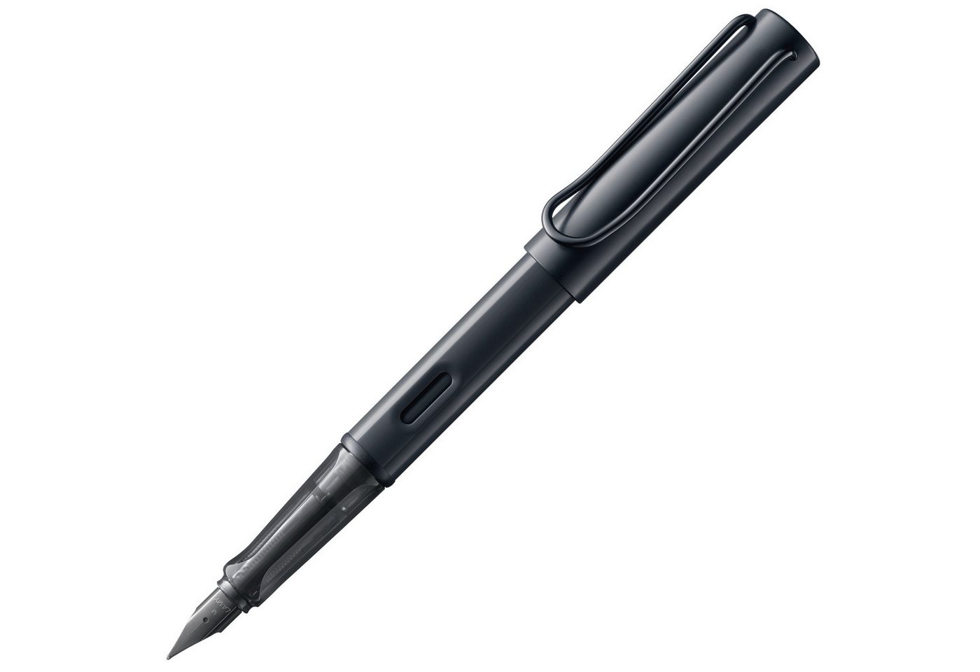 LAMY Füller LAMY AL Star schwarz Füller ergonomischer Griff mit Feder in Strichbre Bild 4