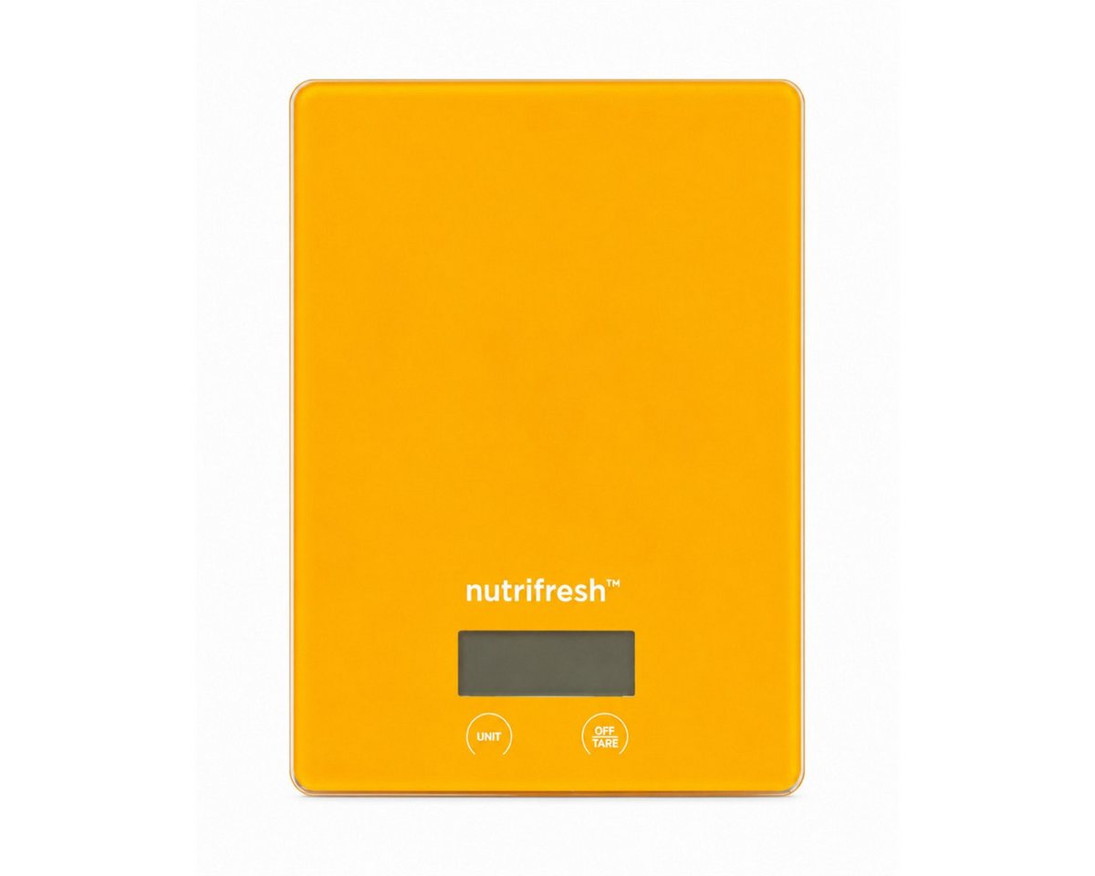 Nutrifresh Küchenwaage Digital mit Tara Funktion LCD Display und Touch Bedienung, (1-tlg) Bild 5