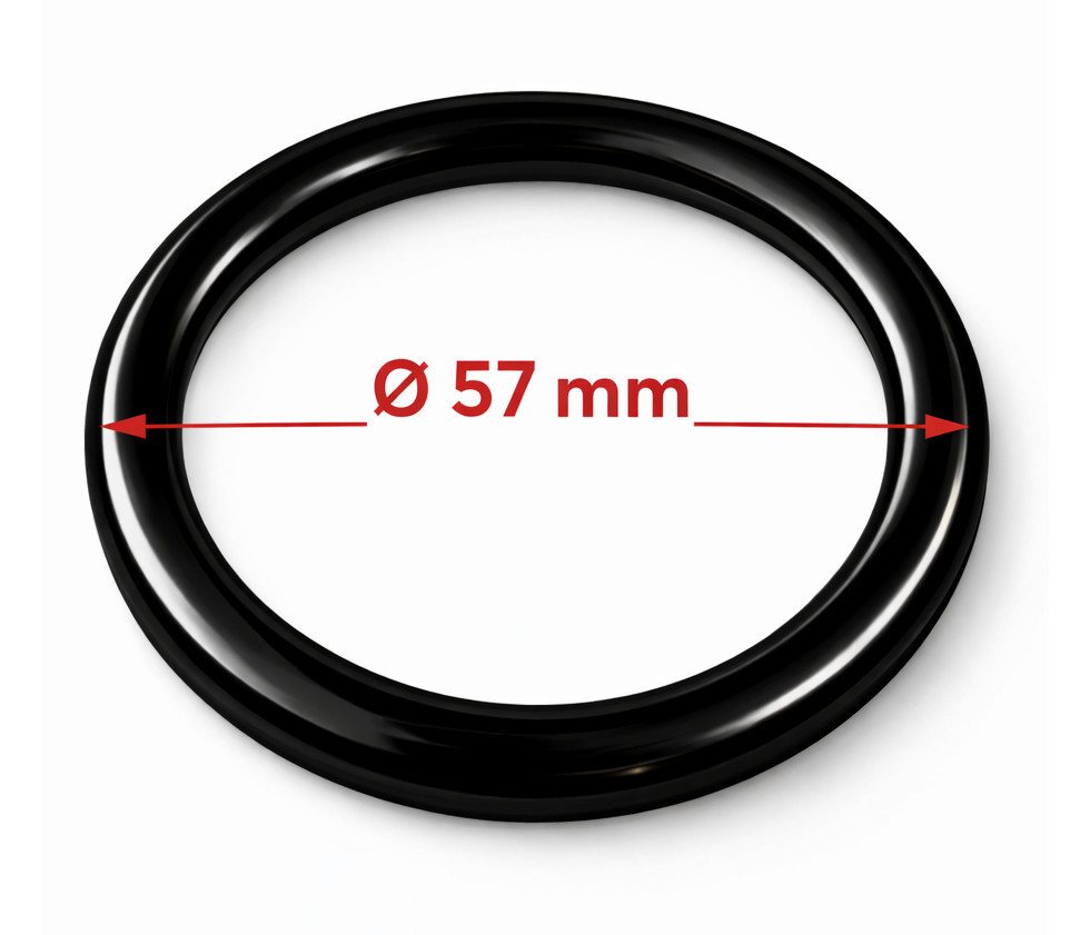 rewagi Gardinenring Gardinenringe Ø41 mm für Überklipshaken Ø8 mm & Ø10 mm, Gardinen, Gardinenstangen, Vorhänge, (Set, 30-St., 10, 30, 50, 100), Farbe: Weiß, Beige, Schwarz