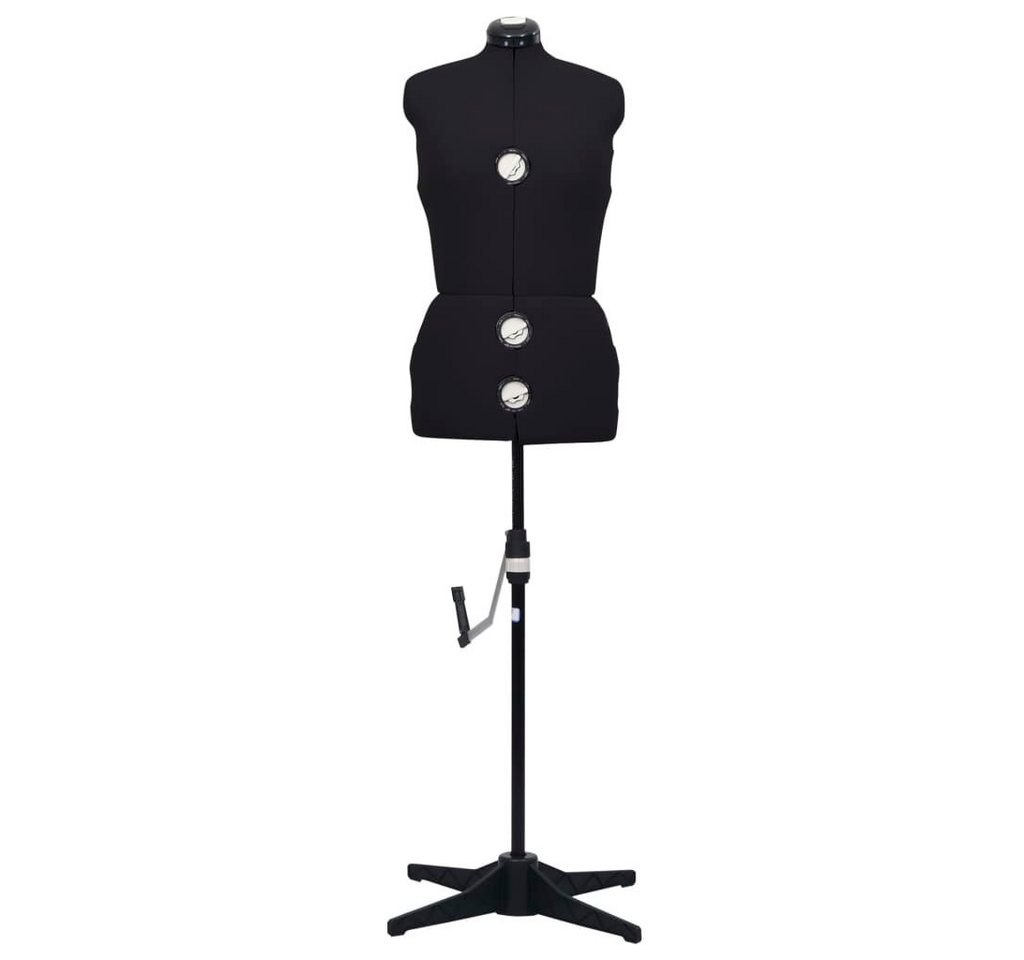 vidaXL Schneiderpuppe Schneiderpuppe Verstellbar Weiblich Schwarz M Größe 40-46 Bild 3