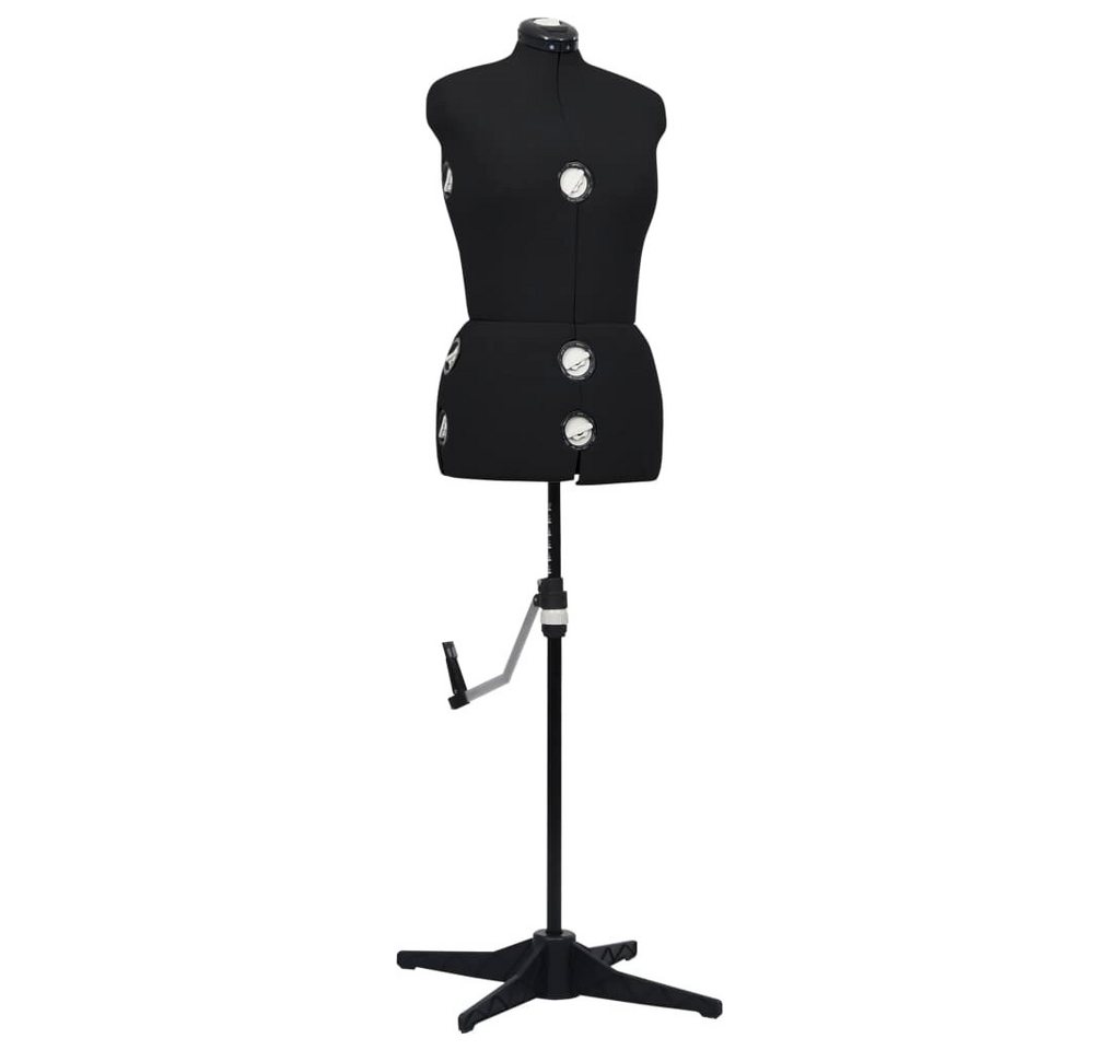 vidaXL Schneiderpuppe Schneiderpuppe Verstellbar Weiblich Schwarz M Größe 40-46 Bild 5