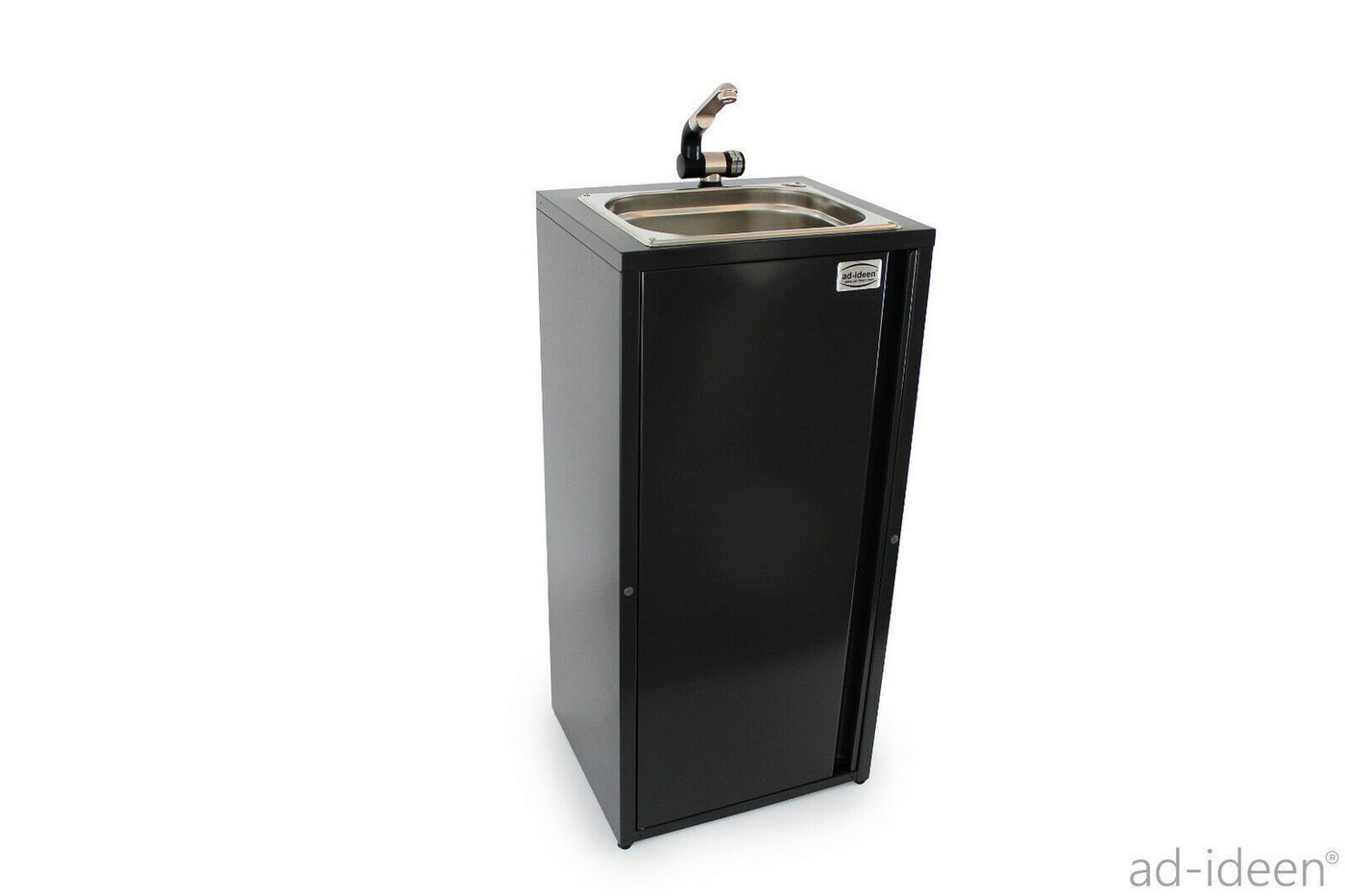 ad-ideen Waschbecken Mobiles Handwaschbecken Verkaufsstand Imbiss Wochenmarkt Warmwasser Bild 2