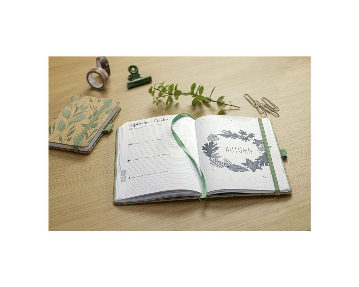 Sigel Buchkalender Jolie Magnolia Dreams Hardcover, für 2027, 1 Woche = 2 Seiten