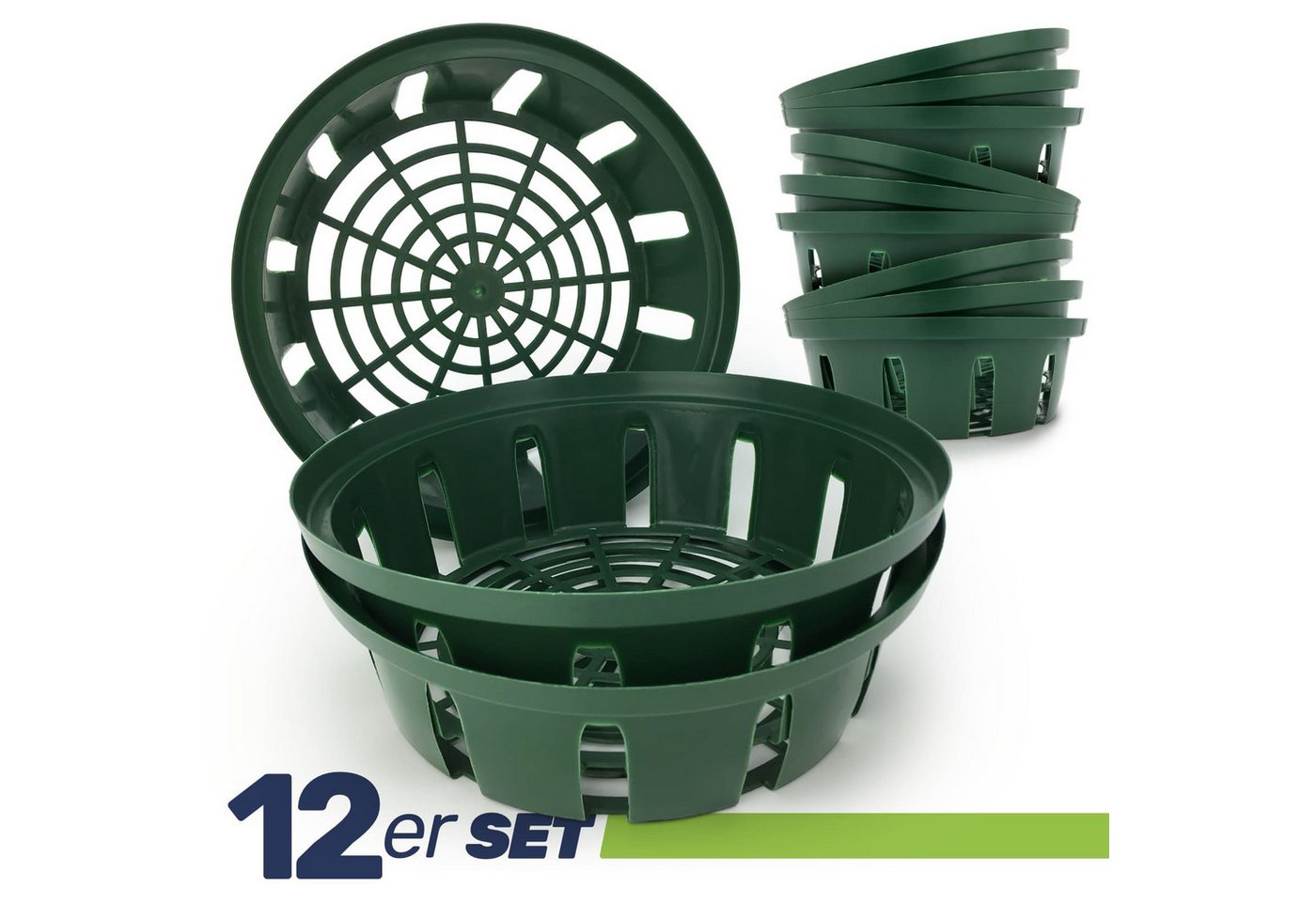 Gravidus Pflanzschale Pflanzkorb Pflanzkörbe für Zwiebelpflanzen Ø22 cm (12 St) Bild 4