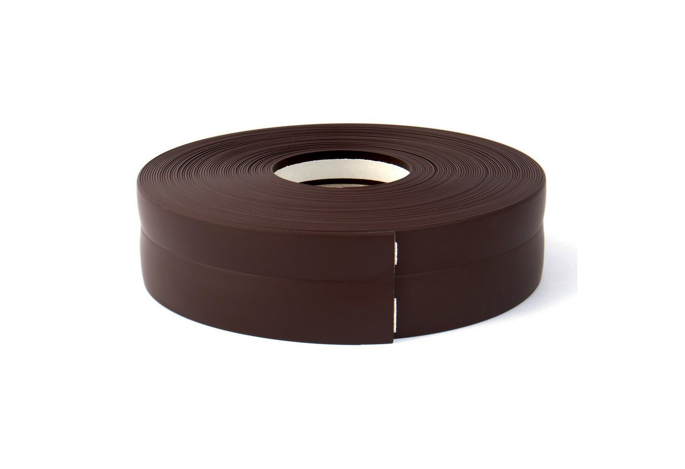 DQ-PP Sockelleiste DQ-PP WEICHSOCKELLEISTE 20m, 32x23mm, selbstklebend, Gummileiste, PVC, Sockelleiste, Abschlussleiste, Bodenleiste, Winkelprofil Bild 3