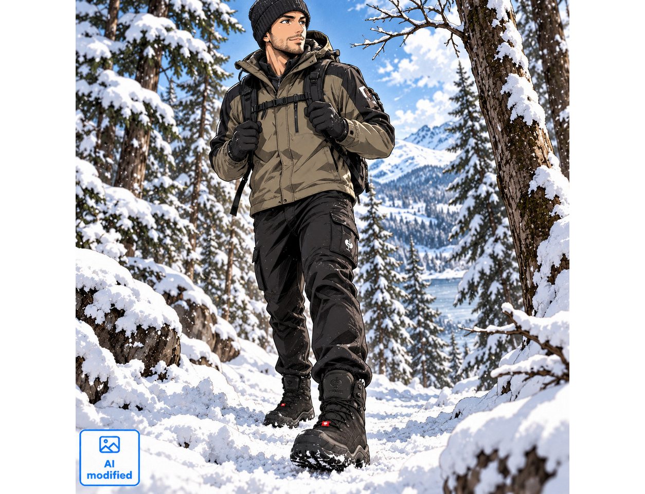 Engelbert Strauss S3 Sicherheitsschuhe Okomu Winterstiefel MIT 3 PAAR FUNKTIONSSOCKEN Sicherheitsschuh mit 3 Paar Funktionssocken Bild 4