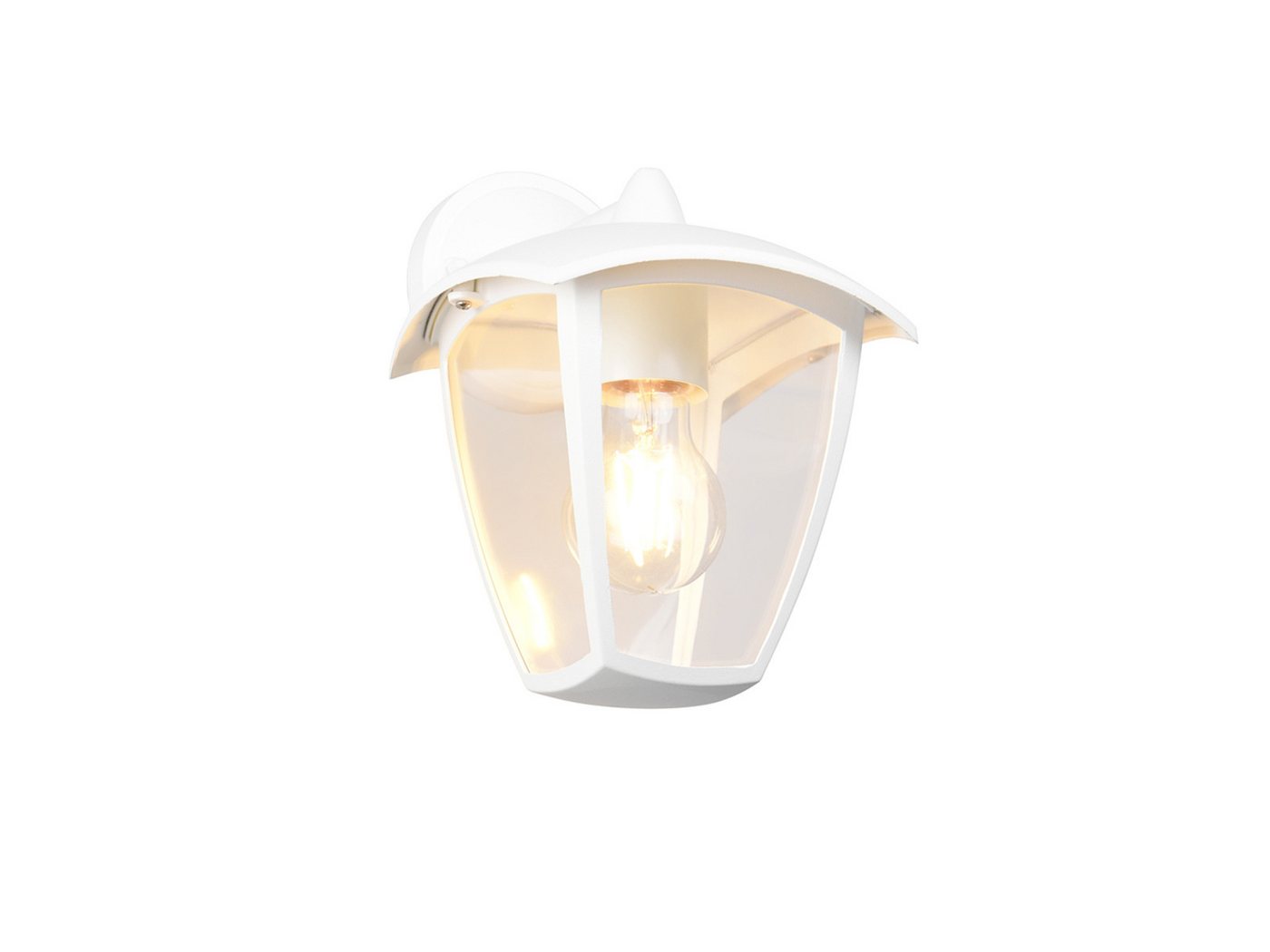 TRIO Leuchten LED Außen-Wandleuchte, LED wechselbar, warmweiß, Wand-laterne zur Hausbeleuchtung neben Haustür aus Aluminium, H: 24cm Bild 3
