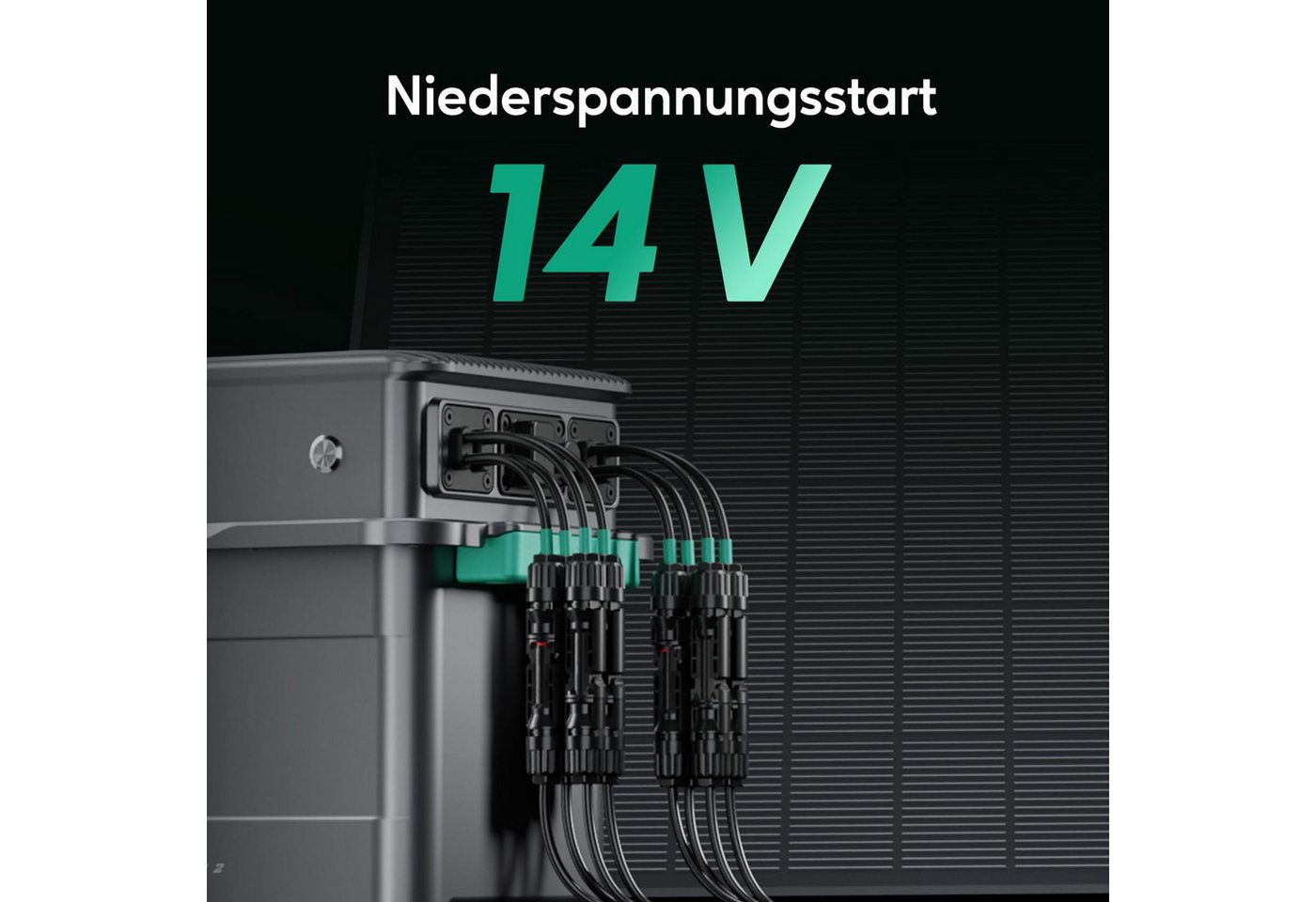 ZENDURE SuperCharged Balkonkraftwerk Zendure Solarflow 800 Pro 2, Solarspeicher 1,92kWh für Balkonkraftwerk, LiFePO4, (Zendure AB2000L (Optional)