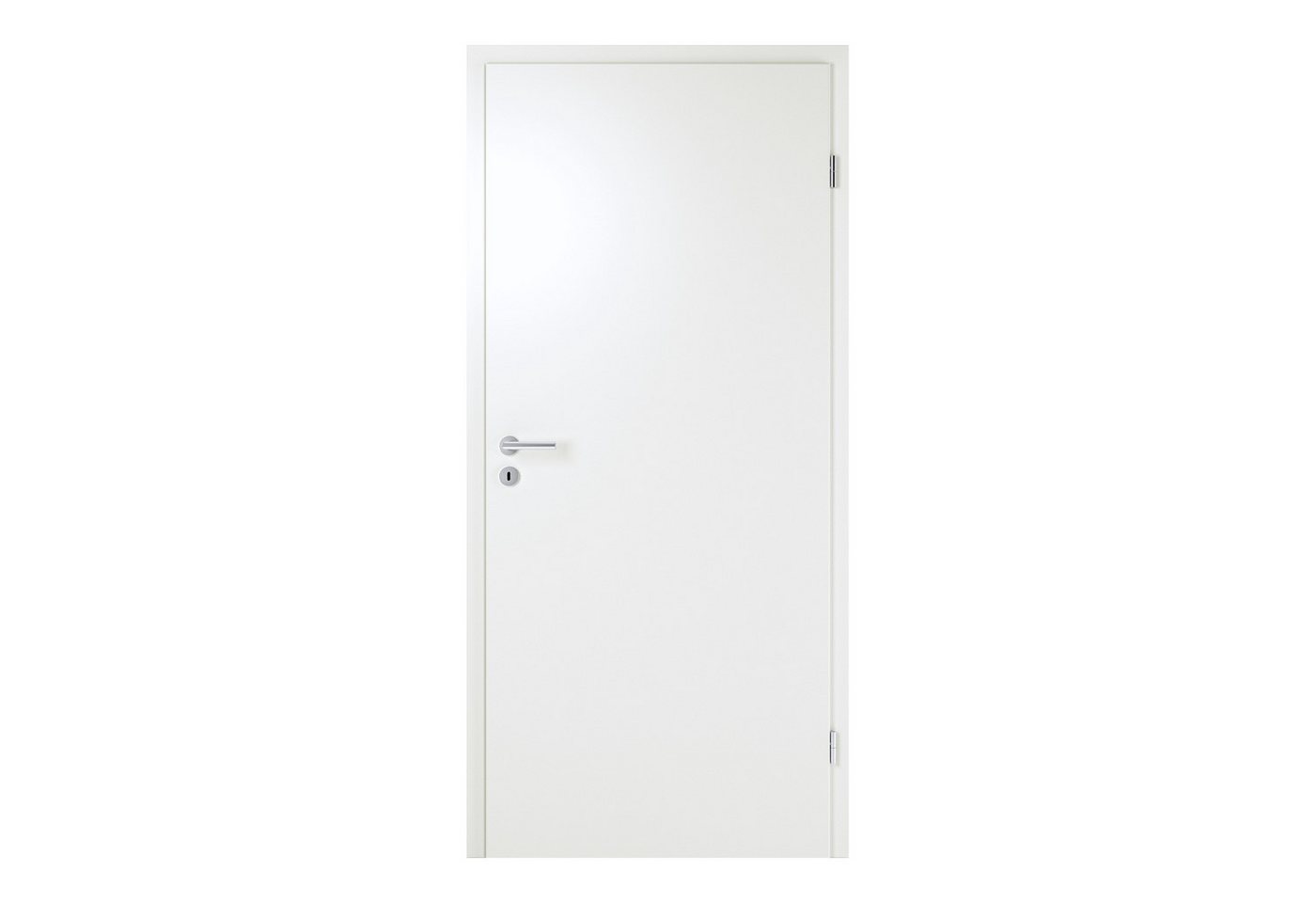 steinau Zimmertür Basic CPL Komplett-Set, Zarge + Edelstahl-Drückergarnitur (Set, Türblatt, Zarge und Edelstahl-Drückergarnitur im Set), Baurichtmaß 2000 x 750 mm Bild 2