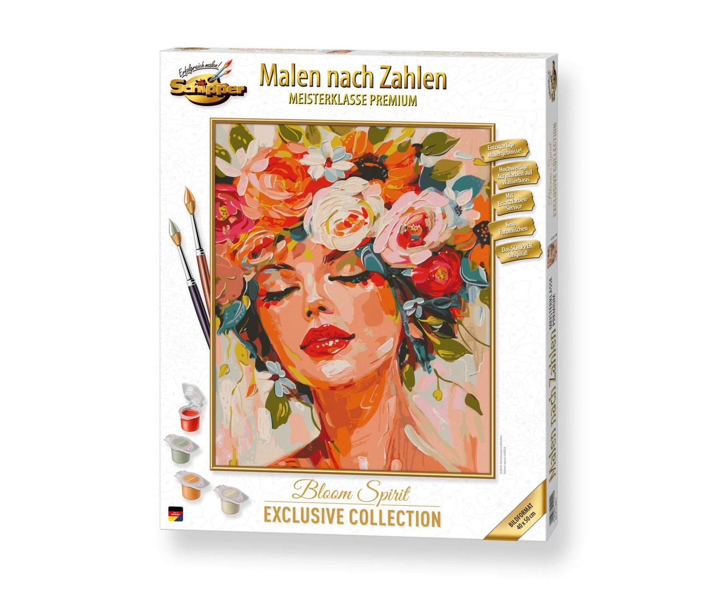 Schipper Malen nach Zahlen Schipper Malen nach Zahlen Bloom Spirit 40x50 cm Limited Edition 3000 Bild 5