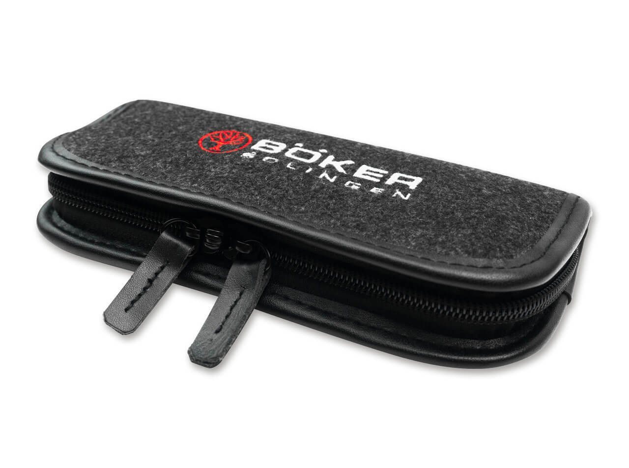Böker Plus Universalmesser Böker Manufaktur Solingen Filz Etui mit Reißverschluss Bild 2
