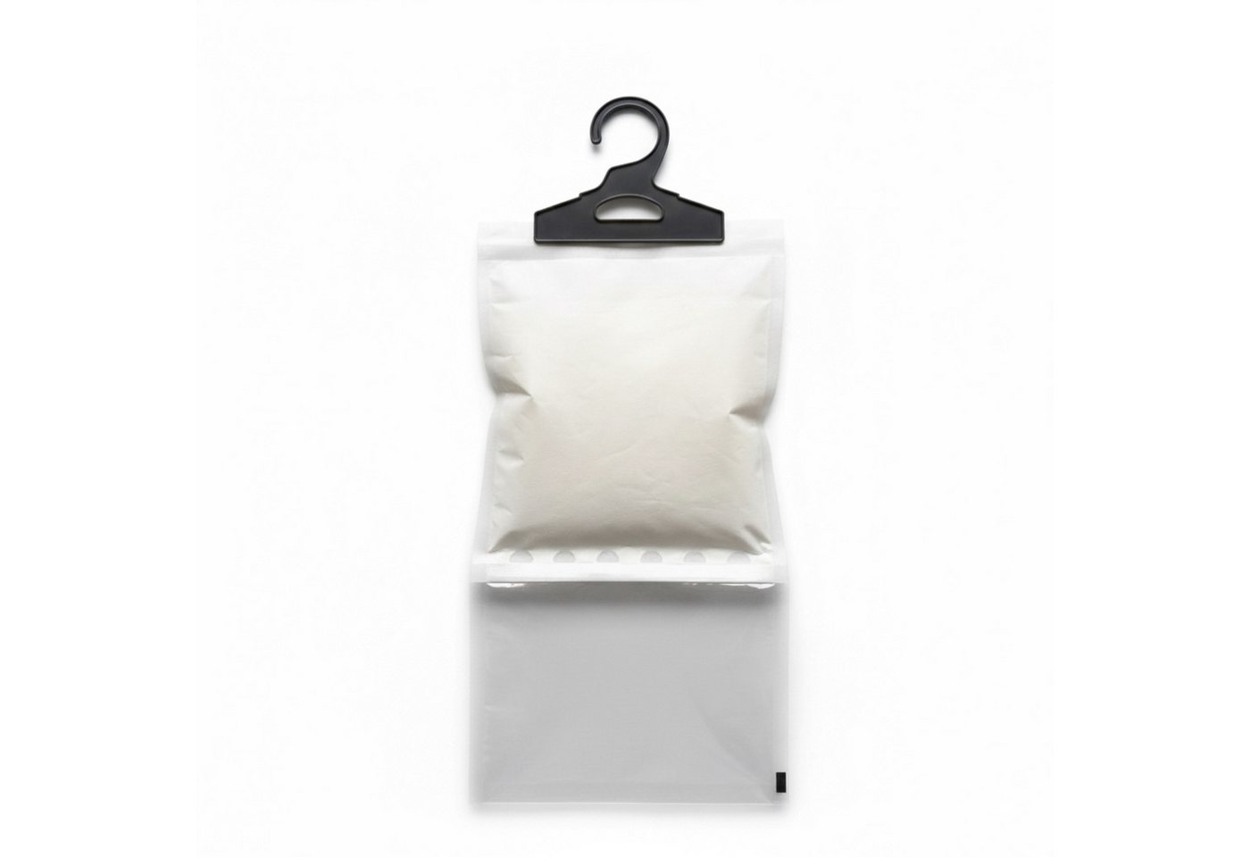 HAC24 Granulat-Luftentfeuchter 2er Set Luftentfeuchter Entfeuchter Kleiderschrank, zum Aufhängen je 180g Granulat mit 400 ml Beutel