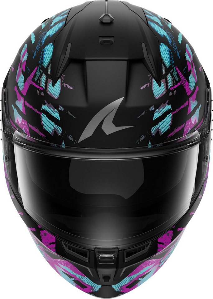 Shark Motorradhelm D-Skwal 3 Reptaia Helm, Antifog Beschichtet,vorbereitet Für Kommunikationssystem,geeignet Bild 3