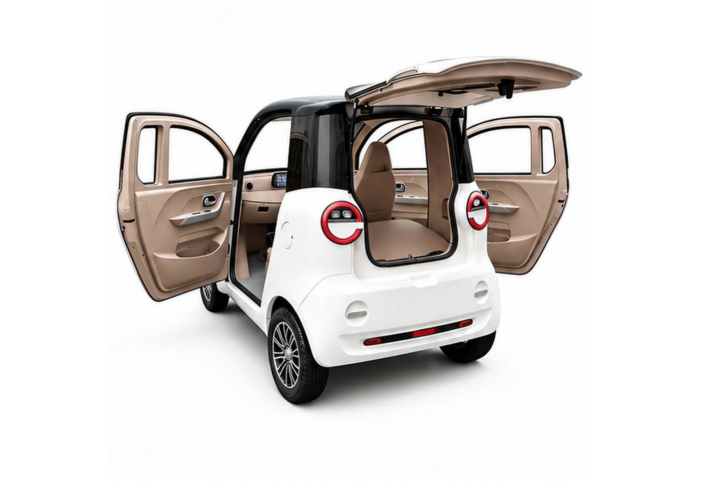 Urban Hopper E-Motorroller Urban Hopper Twin Air (BG) Elektro-Kabinenroller für 2 Personen, 3000 W, 45 km/h, mit 3000 W Motor, 25/45 km/h und bis zu 75 km Reichweite Bild 3