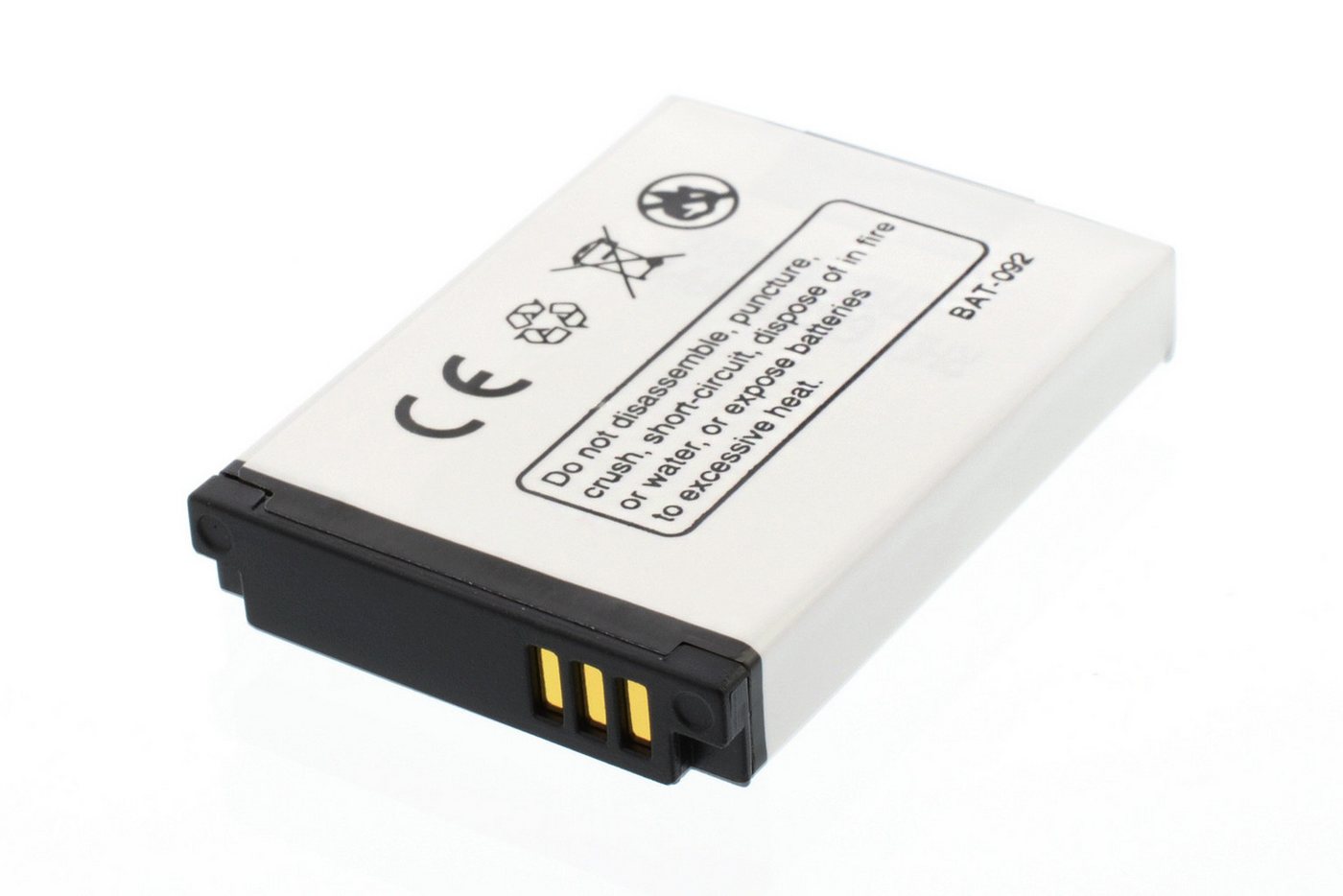 mtb more energy Akku für Samsung SLB-10A (kompatibel mit BenQ DLI-301, JVC BN-VH105) Kamera-Akku kompatibel mit Akku-Typ Samsung SLB-10A 1000 mAh (3,7 V)