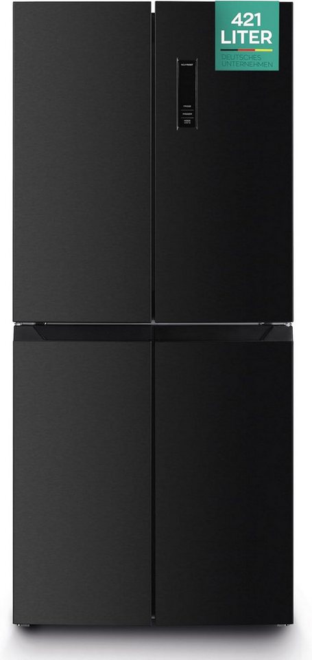 Heinrich´s Multi Door HSBS 3099 SIX, 180 cm hoch, 79.5 cm breit, Side by Side Kühlschrank 271 L Kühl-, 150 L Gefriervolumen