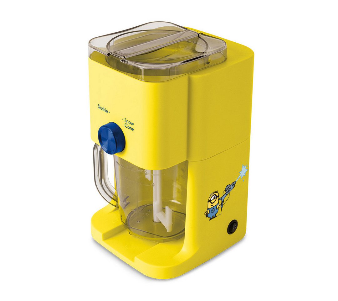 BerlingerHaus Slush-Eismaschine Minions Slush- & Eiscrusher 1,1 L, 1,1 l, 30 W, 30 W, 2 Konsistenzen, Gelb-Blau
