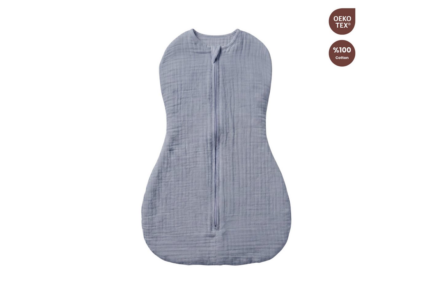 Bebekevi Babyschlafsack Baby Kokon Puckschlafsack Neugeborene 2,5–4 kg, Geschlossene Ärmel, OEKO TEX Standard 100 Bild 2