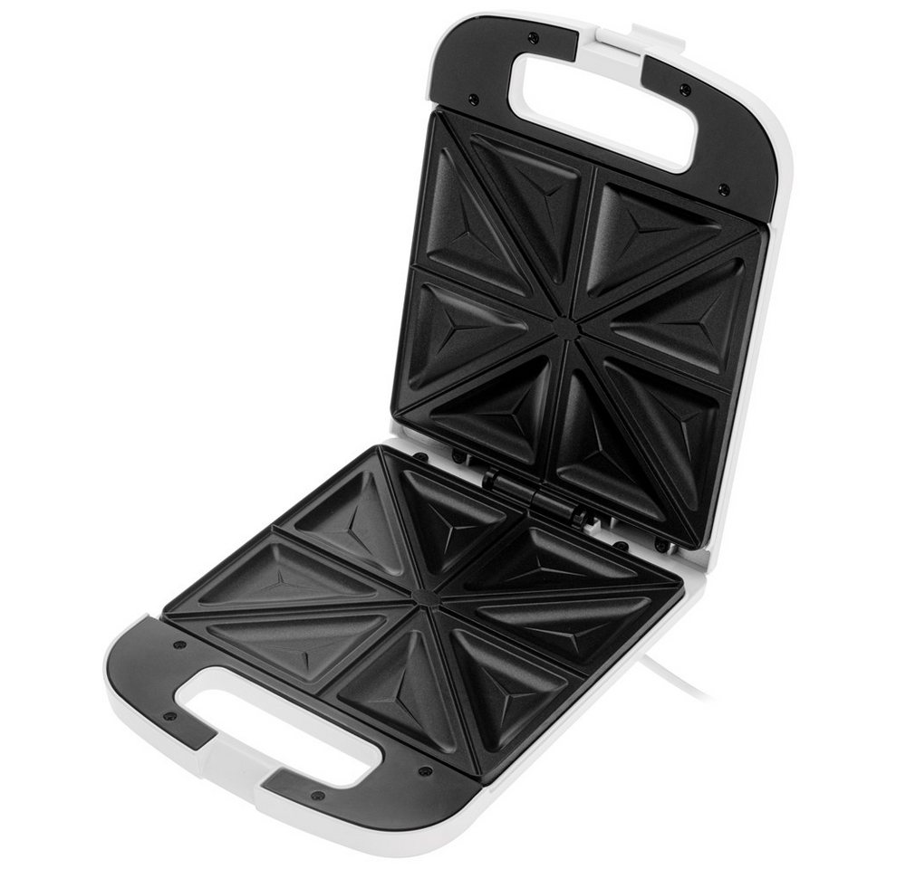 ADLER EUROPE Sandwichmaker AD 3055w, 2000 W, Thermostat, Kontrollleuchten, Antihaftbeschichtung Bild 4