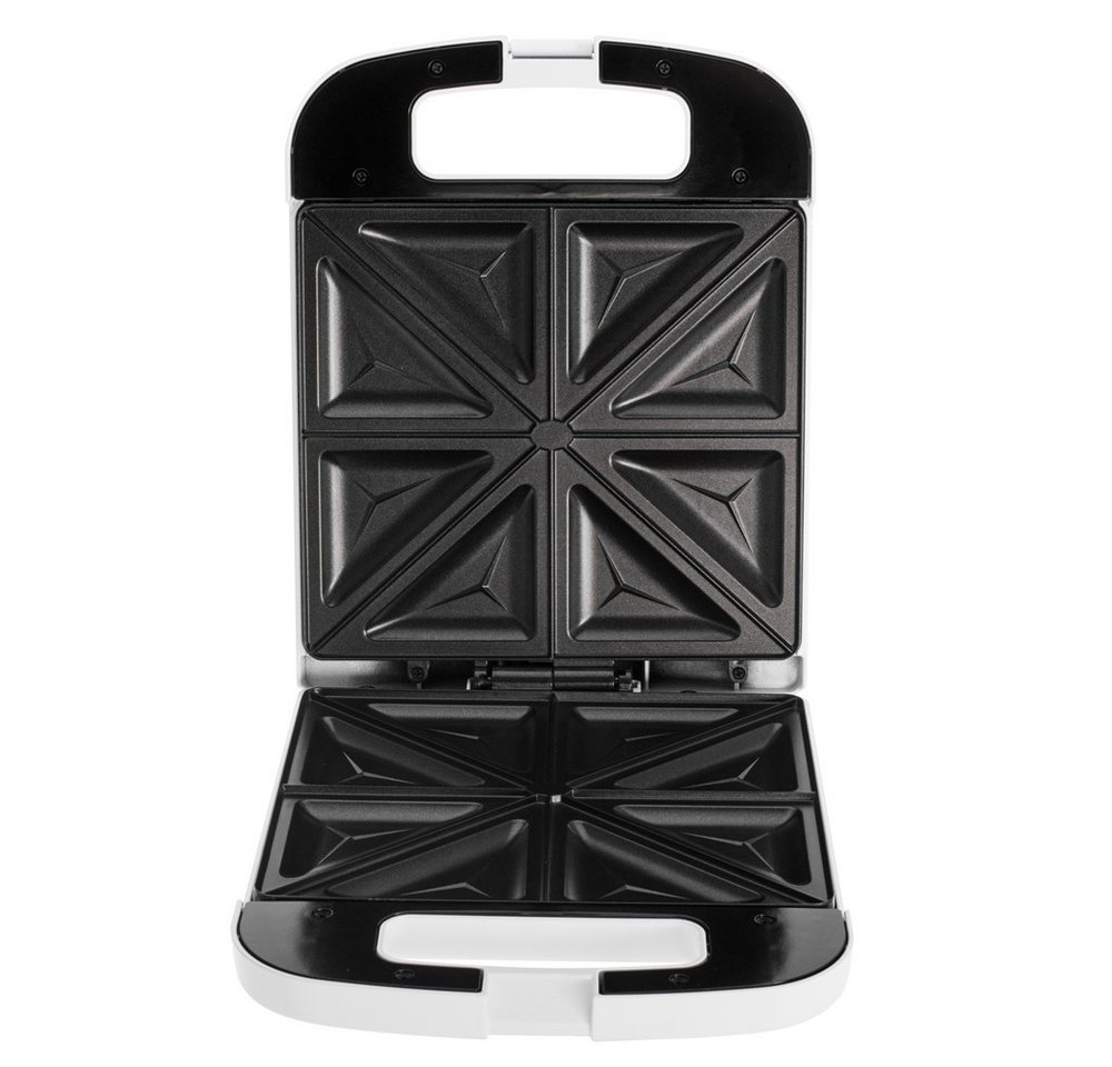ADLER EUROPE Sandwichmaker AD 3055w, 2000 W, Thermostat, Kontrollleuchten, Antihaftbeschichtung Bild 5