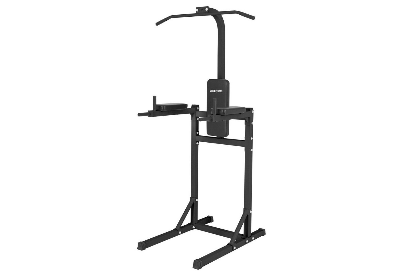 GORILLA SPORTS Klimmzugstange Klimmzugstation Weiß/Schwarz (1-tlg)