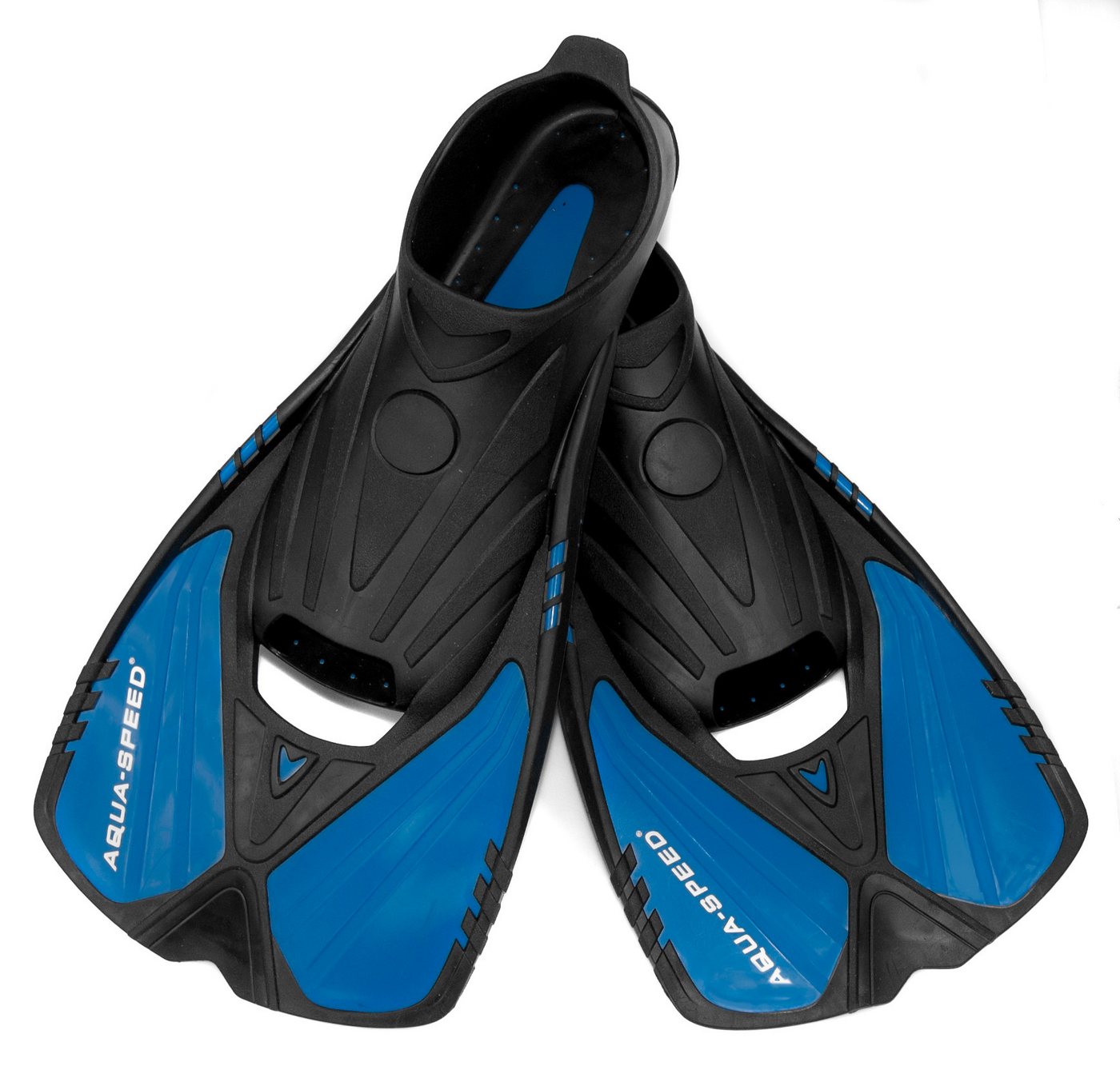 Aqua Speed Flosse Action Schwimmflossen kurz Für Technik & Ausdauertraining (Schwimmsport Techniktraining mit kompakter Trainingsflosse 38/39), Kurze Flossen für kontrolliertes Training von Beinen und Wasserlage Bild 4