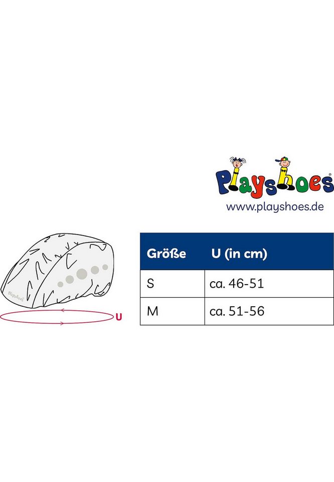 Playshoes Fahrradhelmüberzug Regenüberzug für Fahrradhelme Bild 2
