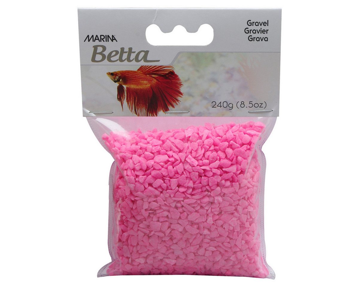 Marina Aquarienkies Betta Aquarienkies Pink Epoxy Gravel 240 g Bild 2