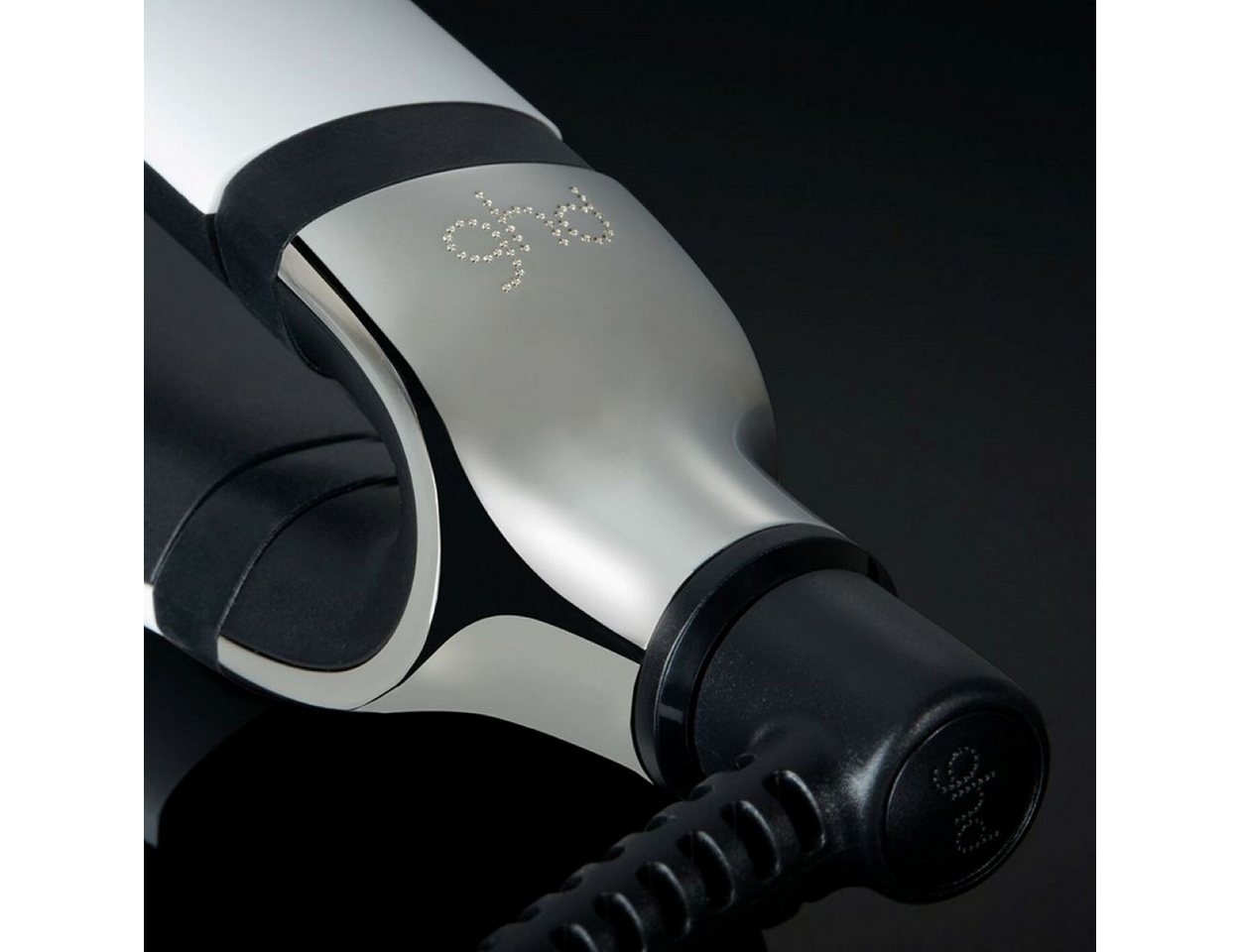 GHD Glätteisen GHD platinum+ Haarglätter - weiß Keramik, Einzigartiges Gabelgelenk Bild 4