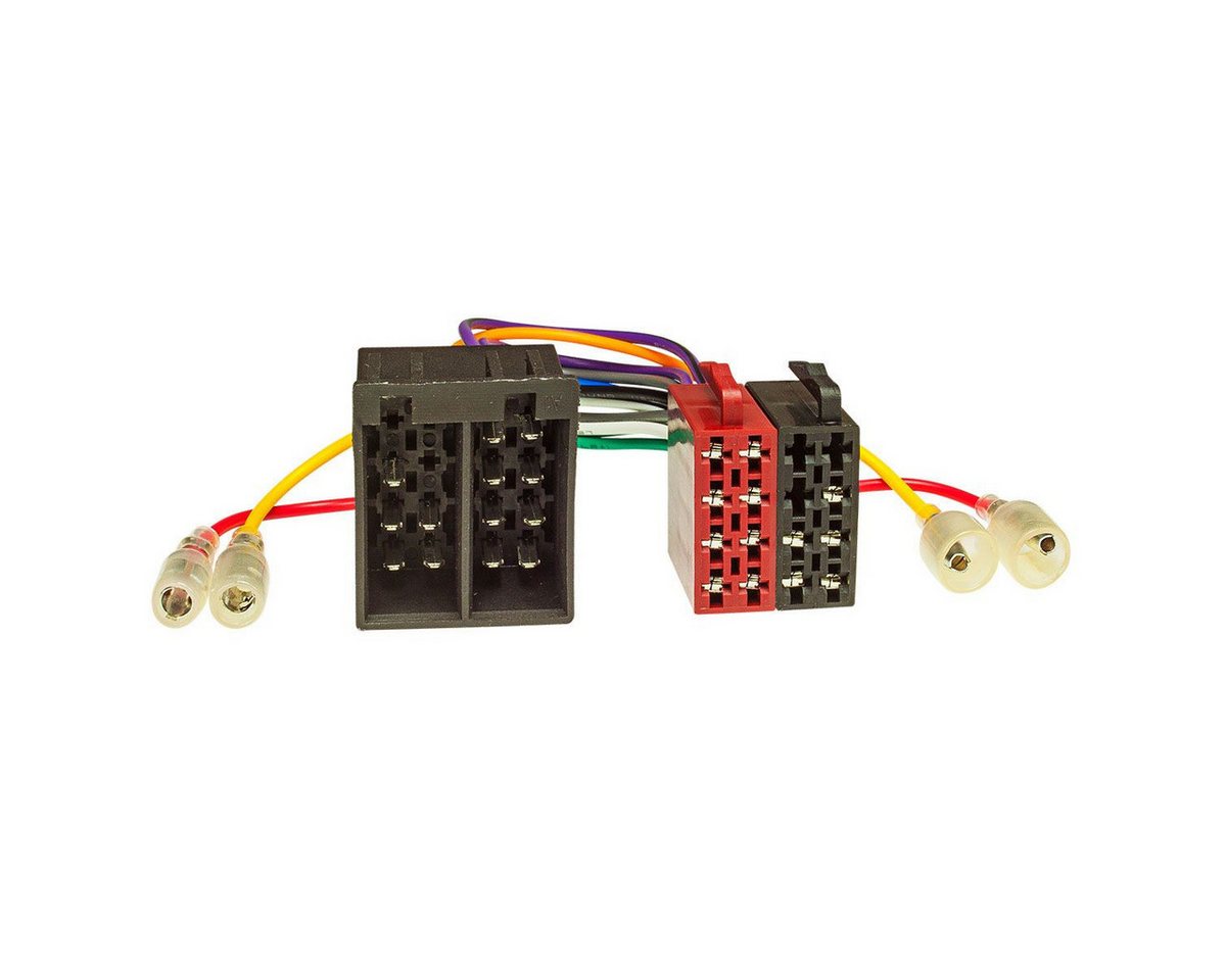 tomzz Audio Radioblende Set passt für Fiat Grande Punto Typ 199 Bj.2005-2009 schwa Autoradio Bild 3