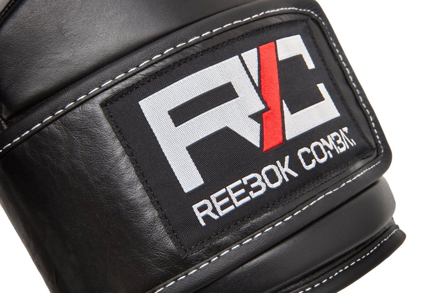 Reebok Boxhandschuhe Reebok Combat Leder-Boxhandschuhe Weiß/Schwarz verschiedene Größen Bild 4